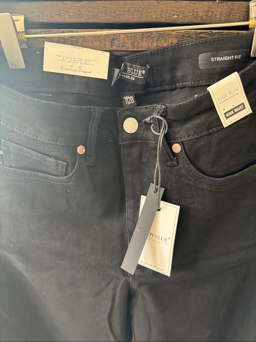 Judy Blue Black Straight Leg Jeans